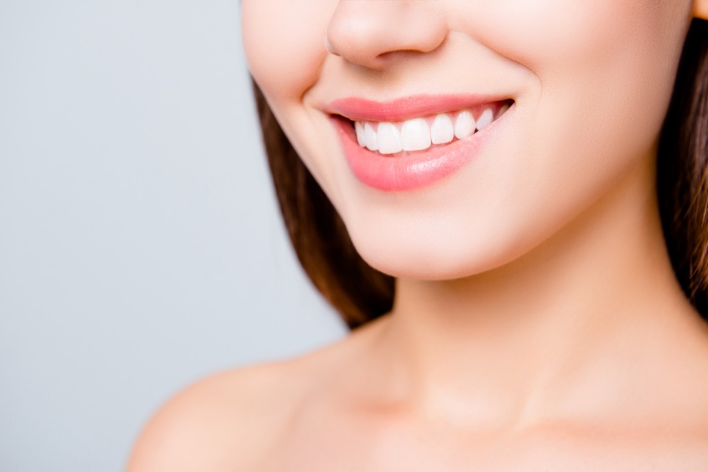 close up of woman smiling