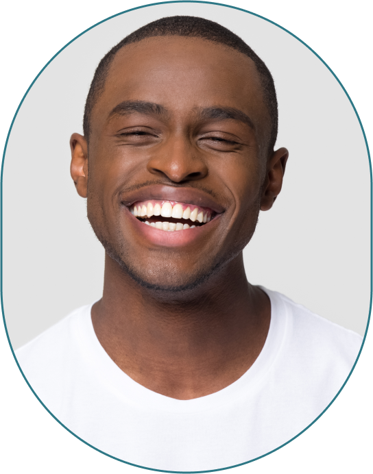 Smiling Male Orthodontic Patient