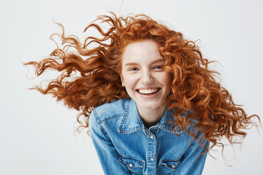 smiling teen girl